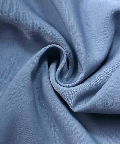 SITRY(シトリー)の「Silky Drape Open Collar Shirt/シルキードレープ オープンカラー シャツ(シャツ/ブラウス・メンズ・ホワイト/ブラック/サックスブルー/グリーン/モカ/グレイッシュベージュ・M/L/XL)」の13枚目の写真