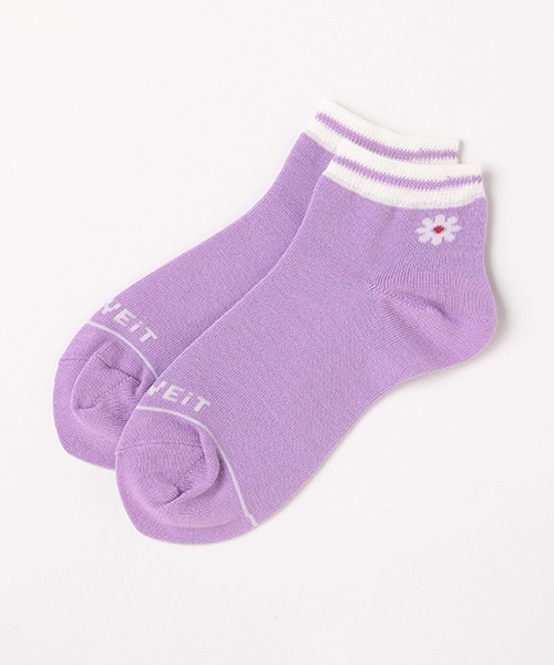 by LOVEiT（バイラビット）の「スニーカーインソックス【日本製】（ソックス/靴下・キッズ・ブラック/ラベンダー/グリーン・L/M/S/LL）」の3枚目の写真