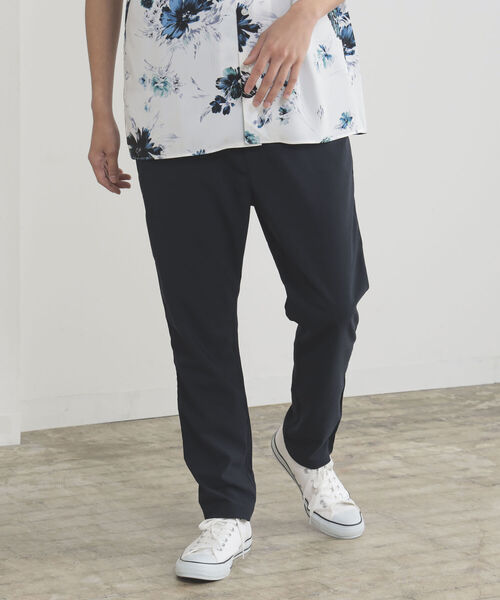 BEAMS HEART（ビームスハート）の「BEAMS HEART / ポリエステルトロ クライミング パンツ（その他パンツ・メンズ・チェック/ネイビー/ブラック・MEDIUM/LARGE/SMALL）」の3枚目の写真