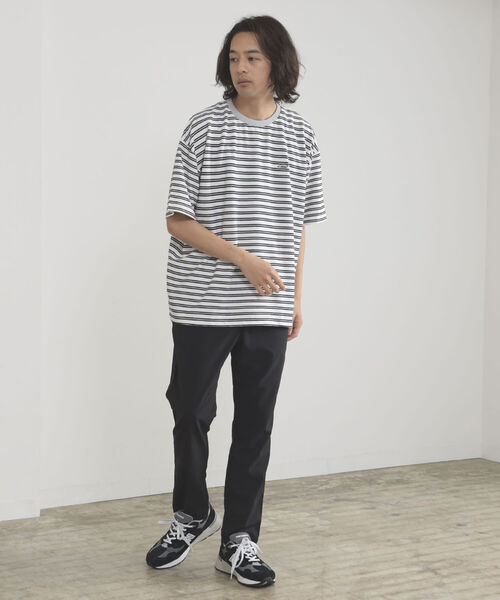 BEAMS HEART（ビームスハート）の「BEAMS HEART / ポリエステルトロ クライミング パンツ（その他パンツ・メンズ・チェック/ネイビー/ブラック・MEDIUM/LARGE/SMALL）」の18枚目の写真