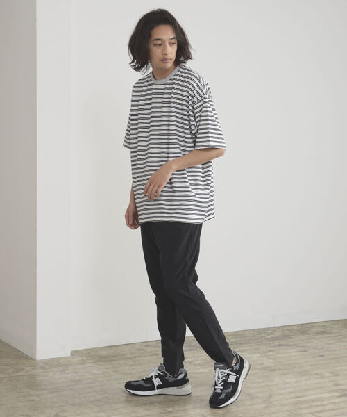 BEAMS HEART（ビームスハート）の「BEAMS HEART / ポリエステルトロ クライミング パンツ（その他パンツ・メンズ・チェック/ネイビー/ブラック・MEDIUM/LARGE/SMALL）」の21枚目の写真