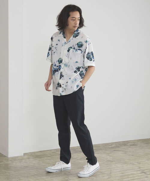 BEAMS HEART（ビームスハート）の「BEAMS HEART / ポリエステルトロ クライミング パンツ（その他パンツ・メンズ・チェック/ネイビー/ブラック・MEDIUM/LARGE/SMALL）」の11枚目の写真