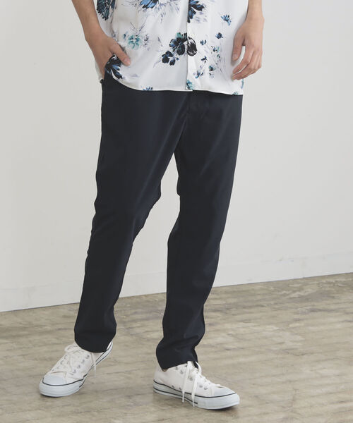 BEAMS HEART（ビームスハート）の「BEAMS HEART / ポリエステルトロ クライミング パンツ（その他パンツ・メンズ・チェック/ネイビー/ブラック・MEDIUM/LARGE/SMALL）」の8枚目の写真