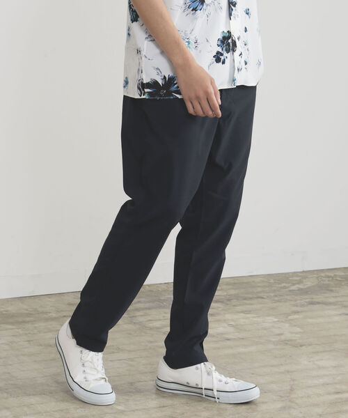 BEAMS HEART（ビームスハート）の「BEAMS HEART / ポリエステルトロ クライミング パンツ（その他パンツ・メンズ・チェック/ネイビー/ブラック・MEDIUM/LARGE/SMALL）」の20枚目の写真