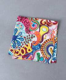 ＜District (ディストリクト) ＞ コットン プリント スカーフ