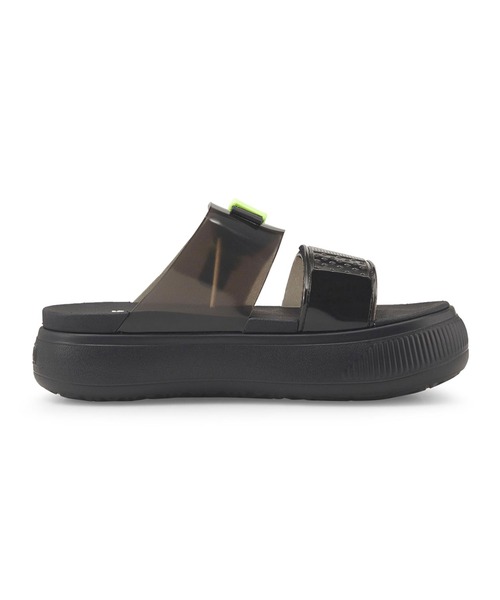 PUMA（プーマ）の「PUMA SUEDE MAYU SANDAL POP WOMENS / プーマ スウェード マユ サンダル ポップ ウィメンズ（サンダル・レディース・ホワイト/ブラック・23.0cm/24.0cm/25.0cm/22.0cm）」の14枚目の写真