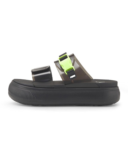 PUMA（プーマ）の「PUMA SUEDE MAYU SANDAL POP WOMENS / プーマ スウェード マユ サンダル ポップ ウィメンズ（サンダル・レディース・ホワイト/ブラック・23.0cm/24.0cm/25.0cm/22.0cm）」の16枚目の写真