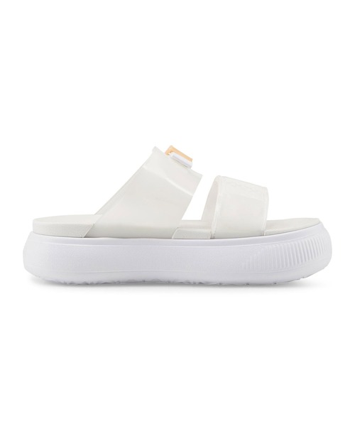 PUMA（プーマ）の「PUMA SUEDE MAYU SANDAL POP WOMENS / プーマ スウェード マユ サンダル ポップ ウィメンズ（サンダル・レディース・ホワイト/ブラック・23.0cm/24.0cm/25.0cm/22.0cm）」の20枚目の写真