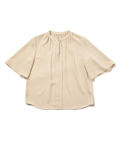 フロントタックフレアスリーブブラウス（シャツ/ブラウス）｜RUIRUE
