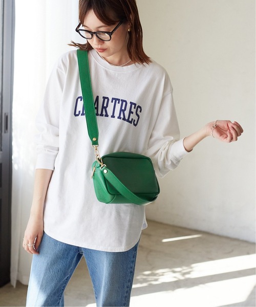 SLOBE IENA（スローブイエナ）の「《追加》CHARTRESロゴロンTEE◆（Tシャツ/カットソー・レディース・ホワイト・FREE）」の7枚目の写真