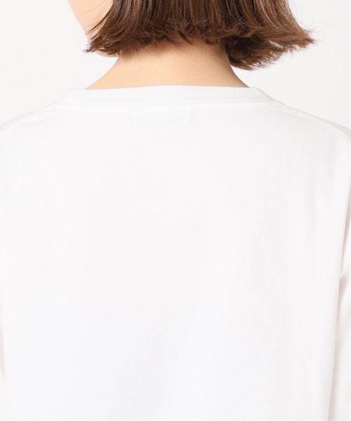 SLOBE IENA（スローブイエナ）の「《追加》CHARTRESロゴロンTEE◆（Tシャツ/カットソー・レディース・ホワイト・FREE）」の14枚目の写真