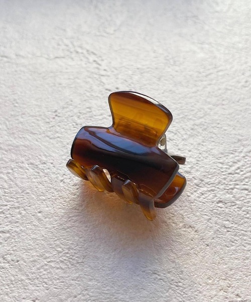 TONE SELECT GOODS(トーンセレクトグッズ)の「【pur chouchou】ミニデザインヘアクリップ(バレッタ/ヘアクリップ・レディース・ブラック/ダークブラウン/ベージュ/ブラウン/オフホワイト/オレンジ/ブルー/ブラウン系その他/オレンジ系その他・FREE)」の19枚目の写真