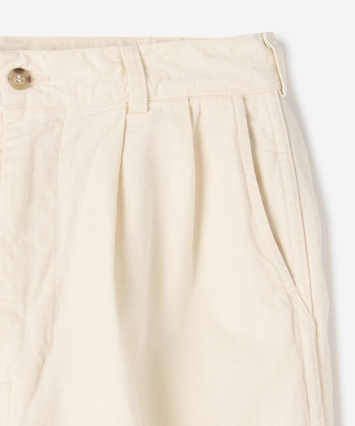 orSlow（オアスロウ）の「orSlow | ツータックワイドトラウザー MEN（デニムパンツ・メンズ・アイボリー・1/2/3）」の12枚目の写真