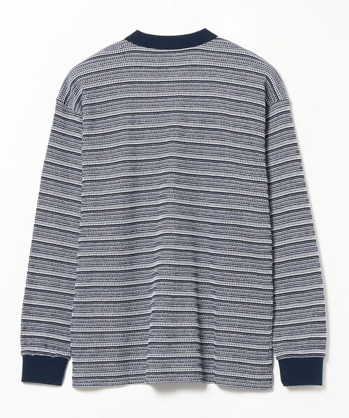 免税店直販 Polar Long Skate Co Long Men Sleeve Stripe Shin Tee Tシャツ カットソー Co Beams ビームス のファッション 販売済み の