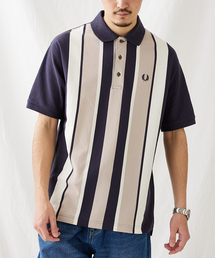 【FRED PERRY/フレッドペリー別注】ストライプ襟付シャツ