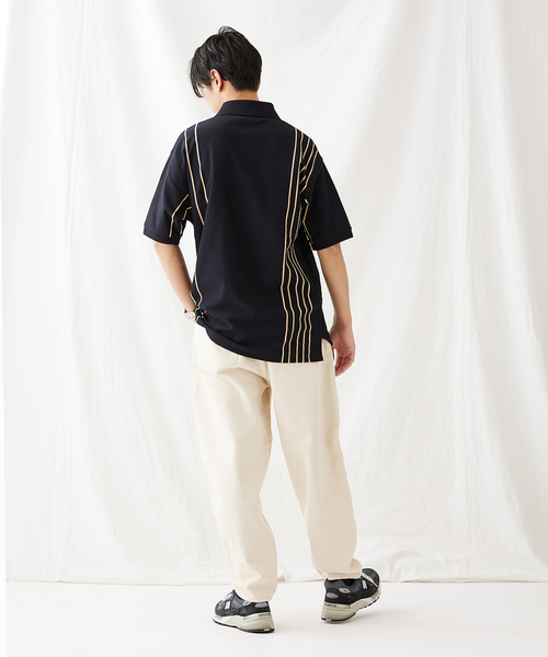 セール】【FRED PERRY/フレッドペリー別注】ストライプ襟付