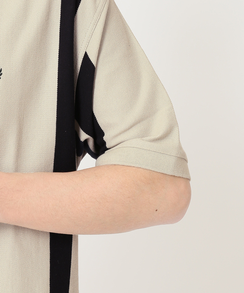 セール】【FRED PERRY/フレッドペリー別注】ストライプ襟付