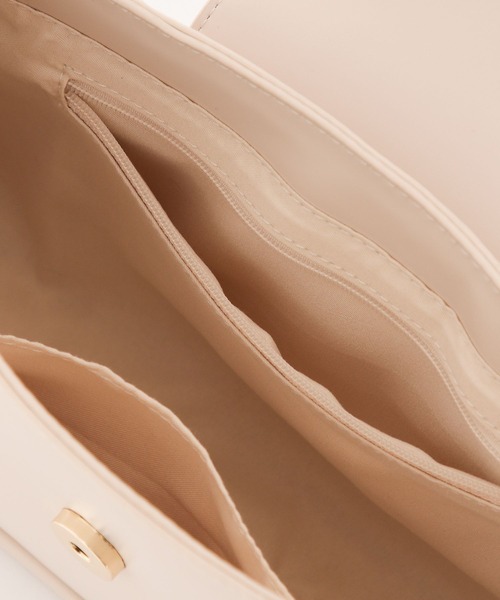 mysty woman（ミスティウーマン）の「ワンハンドルボディバッグ 296288（ハンドバッグ・レディース・ブラック/アイボリー/モカ/キャメル・FREE）」の12枚目の写真