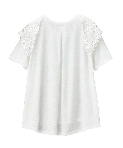 GeeRA（ジーラ）の「レース衿カットソートップス（Tシャツ/カットソー・レディース・ブラック/オフホワイト・MEDIUM/LARGE/X-LARGE）」の21枚目の写真