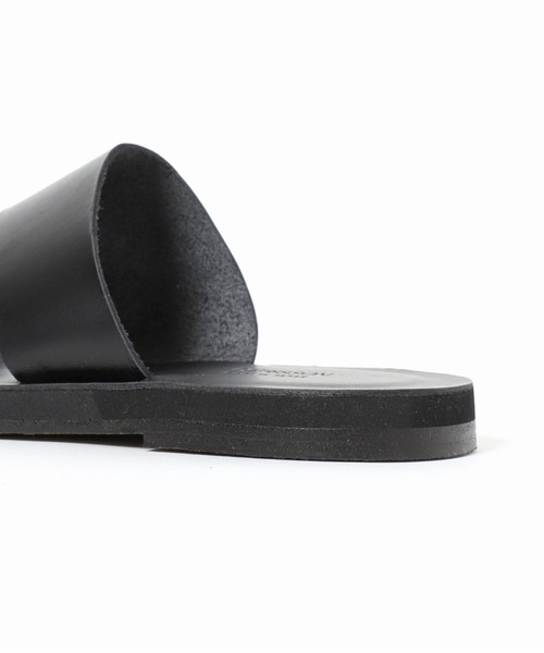 417 EDIFICE（フォーワンセブンエディフィス）の「【HERISSON / エリソン】フィンガーストラップサンダル ”Made in Japan”（サンダル・メンズ・ブラック/ブラウン・26/27/28）」の14枚目の写真