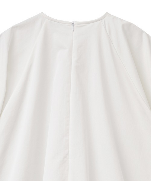 CLANE（クラネ）の「PUFF MINI ONE PIECE（シャツワンピース・レディース・ホワイト/ブラック・1/2）」の21枚目の写真