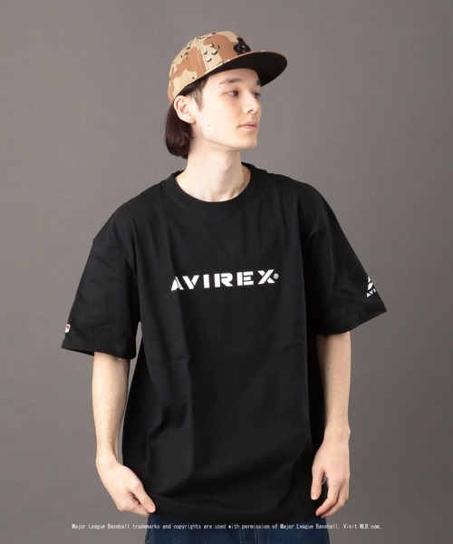 AVIREX（アヴィレックス）の「【MLB×AVIREX】ヤンキース Tシャツ/YANKEES T-SHIRT / アヴィレックス / AVIREX（Tシャツ/カットソー・メンズ・ホワイト/ブラック・X-LARGE/MEDIUM/LARGE/XX-LARGE/SMALL）」の12枚目の写真