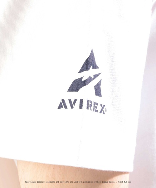 AVIREX（アヴィレックス）の「【MLB×AVIREX】ヤンキース Tシャツ/YANKEES T-SHIRT / アヴィレックス / AVIREX（Tシャツ/カットソー・メンズ・ホワイト/ブラック・X-LARGE/MEDIUM/LARGE/XX-LARGE/SMALL）」の19枚目の写真