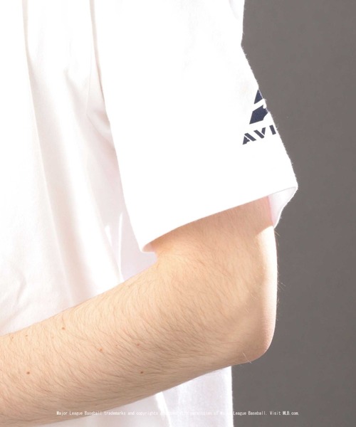AVIREX（アヴィレックス）の「【MLB×AVIREX】ヤンキース Tシャツ/YANKEES T-SHIRT / アヴィレックス / AVIREX（Tシャツ/カットソー・メンズ・ホワイト/ブラック・X-LARGE/MEDIUM/LARGE/XX-LARGE/SMALL）」の21枚目の写真