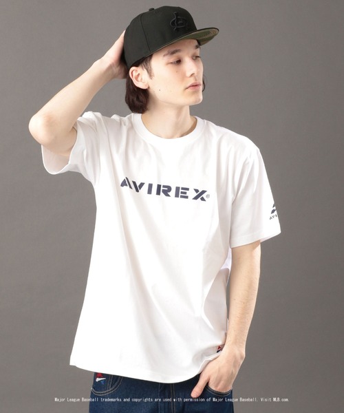 AVIREX（アヴィレックス）の「【MLB×AVIREX】ヤンキース Tシャツ/YANKEES T-SHIRT / アヴィレックス / AVIREX（Tシャツ/カットソー・メンズ・ホワイト/ブラック・X-LARGE/MEDIUM/LARGE/XX-LARGE/SMALL）」の8枚目の写真