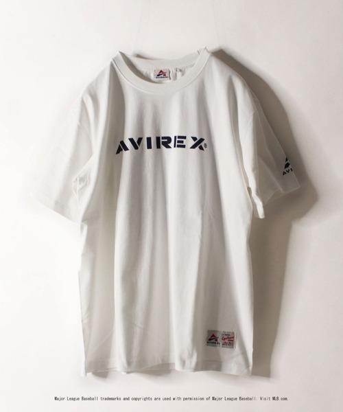 AVIREX（アヴィレックス）の「【MLB×AVIREX】ヤンキース Tシャツ/YANKEES T-SHIRT / アヴィレックス / AVIREX（Tシャツ/カットソー・メンズ・ホワイト/ブラック・X-LARGE/MEDIUM/LARGE/XX-LARGE/SMALL）」の4枚目の写真