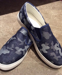 VENCEEXCHANGE | デニム迷彩スリッポン               (スリッポン)