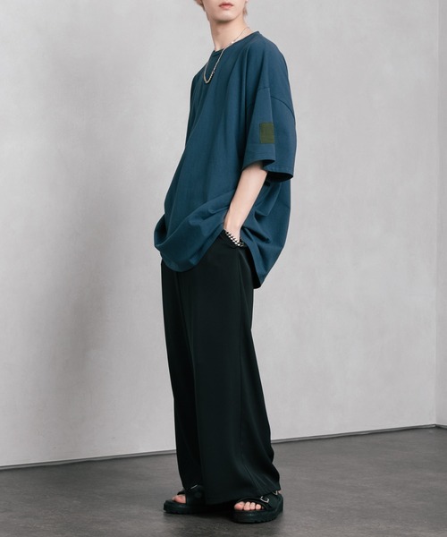 Adoon plain(アドーンプレーン)の「【Adoon plain】サイドモチーフビックシルエットTシャツ(Tシャツ/カットソー・メンズ・A/B/C/D・MEDIUM/LARGE)」の20枚目の写真