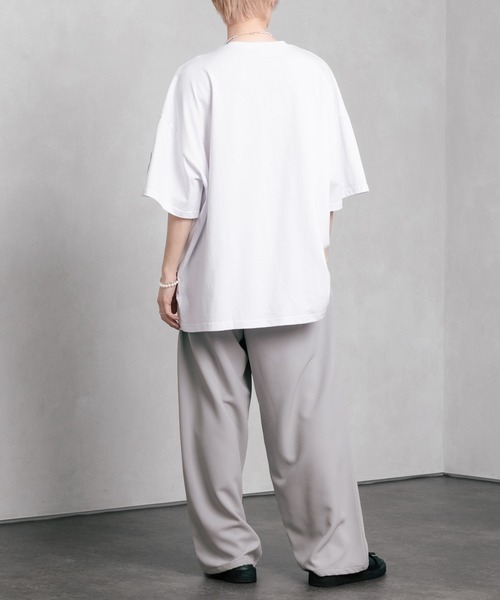 Adoon plain(アドーンプレーン)の「【Adoon plain】サイドモチーフビックシルエットTシャツ(Tシャツ/カットソー・メンズ・A/B/C/D・MEDIUM/LARGE)」の7枚目の写真
