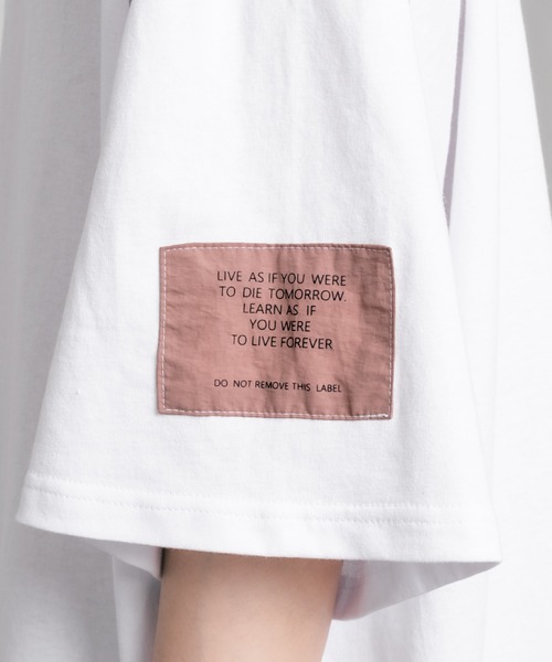 Adoon plain(アドーンプレーン)の「【Adoon plain】サイドモチーフビックシルエットTシャツ(Tシャツ/カットソー・メンズ・A/B/C/D・MEDIUM/LARGE)」の10枚目の写真