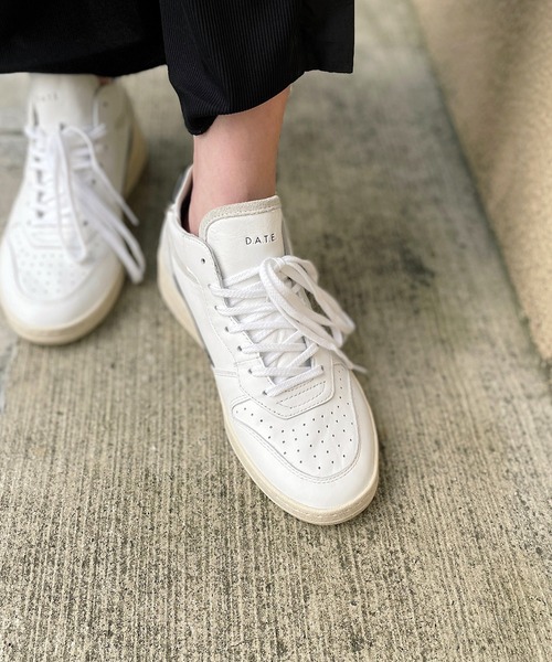 D.A.T.E.（デイト）の「【D.A.T.E.】COURT 2.0 MID POP WHITE-BLACK（スニーカー・レディース・ホワイト・38/37）」の15枚目の写真