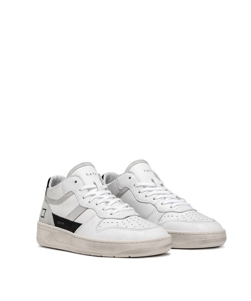 D.A.T.E.（デイト）の「【D.A.T.E.】COURT 2.0 MID POP WHITE-BLACK（スニーカー・レディース・ホワイト・38/37）」の7枚目の写真