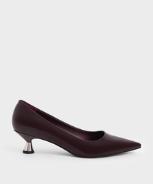 スプールヒール パンプス / Spool Heel Pumps