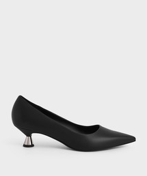 スプールヒール パンプス / Spool Heel Pumps