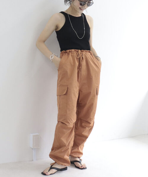 fredy repit（フレディレピ）の「ミリタリーカーゴパンツ　【ユニセックス】（カーゴパンツ・レディース・カーキ/アイボリー/キャメル・38/36）」の11枚目の写真