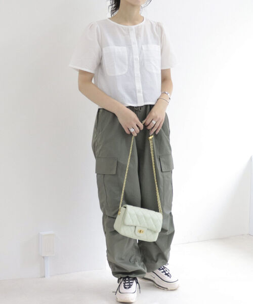 fredy repit（フレディレピ）の「ミリタリーカーゴパンツ　【ユニセックス】（カーゴパンツ・レディース・カーキ/アイボリー/キャメル・38/36）」の17枚目の写真