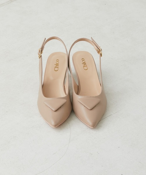 Chico（チコ）の「モチーフ付きポインテッドパンプス（サンダル・レディース・アイボリー/ブラック/ベージュ・SMALL/MEDIUM/LARGE）」の19枚目の写真