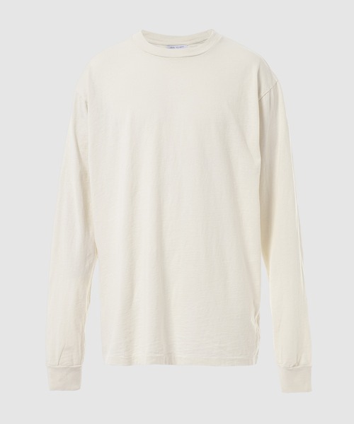 JOHN ELLIOTT(ジョンエリオット)の「Ls University Tee(Tシャツ/カットソー・メンズ・ホワイト・MEDIUM/LARGE/X-LARGE)」の1枚目の写真
