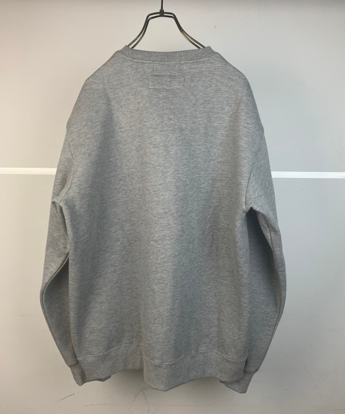 WILDERNESS EXPERIENCE（ウィルダネスエクスペリエンス）の「WILDERNESS EXPERIENCE/ウィルダネス エクスペリエンス　ウィルダネス × ジムニー WD×JIMNY ウイングジムニーカレッジクルーネック　WD22AW-JM02（スウェット・メンズ・ブラック/グレー/グリーン・MEDIUM/LARGE/X-LARGE）」の6枚目の写真