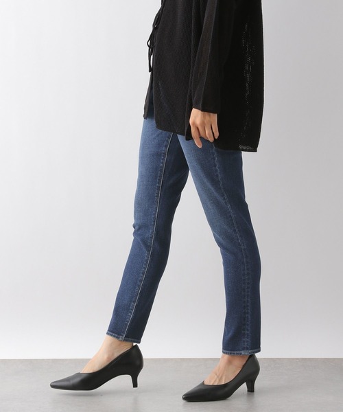 LEPSIM（レプシィム）の「スリムフィットデニムパンツ　281125（デニムパンツ・レディース・ネイビー/ブルー・SMALL/MEDIUM/LARGE/X-SMALL/LL）」の2枚目の写真