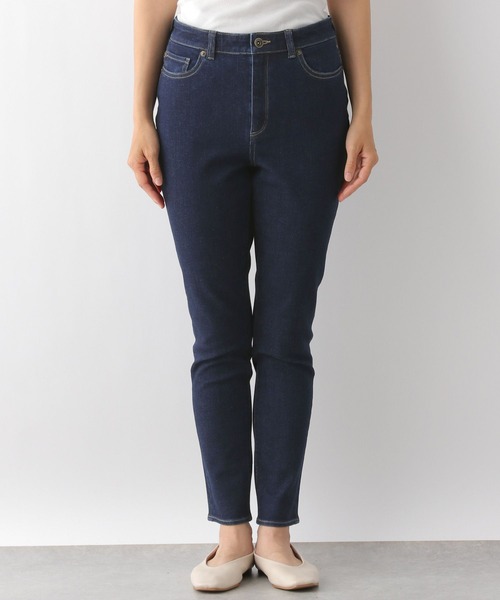 LEPSIM（レプシィム）の「スリムフィットデニムパンツ　281125（デニムパンツ・レディース・ネイビー/ブルー・SMALL/MEDIUM/LARGE/X-SMALL/LL）」の7枚目の写真