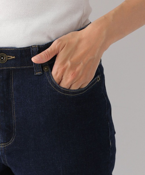 LEPSIM（レプシィム）の「スリムフィットデニムパンツ　281125（デニムパンツ・レディース・ネイビー/ブルー・SMALL/MEDIUM/LARGE/X-SMALL/LL）」の3枚目の写真