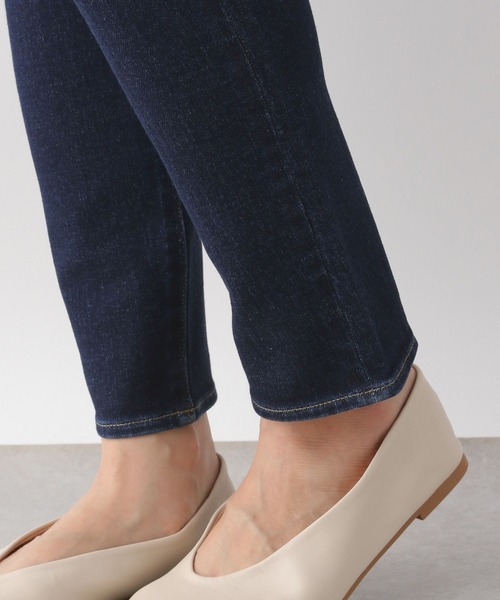 LEPSIM（レプシィム）の「スリムフィットデニムパンツ　281125（デニムパンツ・レディース・ネイビー/ブルー・SMALL/MEDIUM/LARGE/X-SMALL/LL）」の4枚目の写真