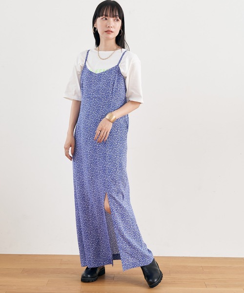 セール スリットタイトキャミドレ ワンピース Earth Music Ecology アースミュージックアンドエコロジー のファッション通販 Zozotown