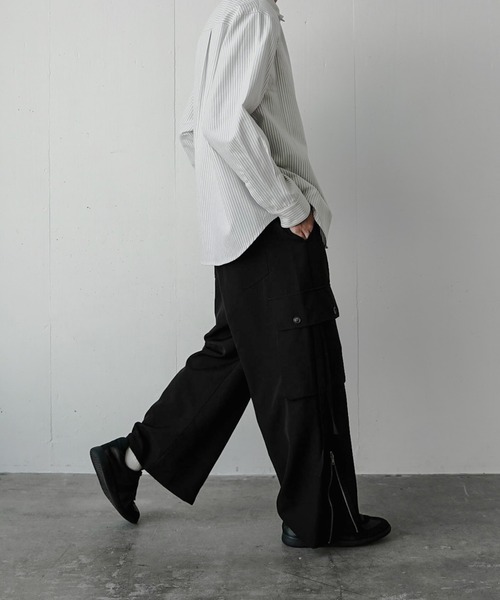 CASPER JOHN(キャスパージョン)の「カーゴパンツ(カーゴパンツ・メンズ・ブラック・SMALL)」の6枚目の写真