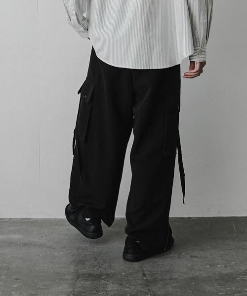 CASPER JOHN(キャスパージョン)の「カーゴパンツ(カーゴパンツ・メンズ・ブラック・SMALL)」の9枚目の写真